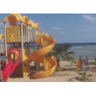 Детская площадка с видом на море